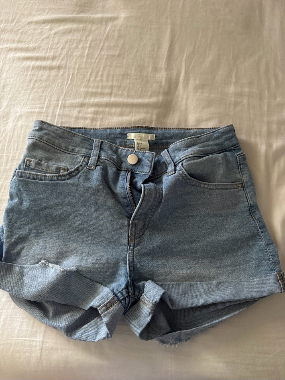 H&M Denim Shorts Size 2